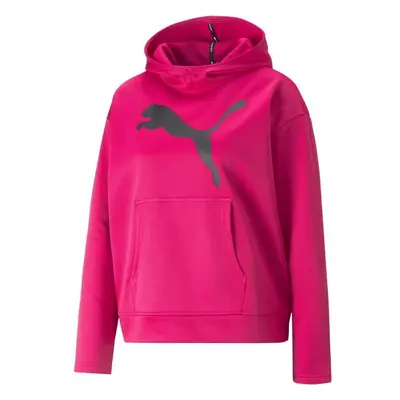 Puma TRAIN FAVORITE PWR FLEECE PO HOODIE Női pulóver, rózsaszín, méret