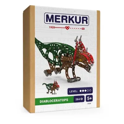 MERKUR DINO – DIABLOCERATOPS Fém modell, mix, méret