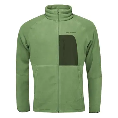 Columbia RAPID EXPEDITION II FULL ZIP FLEECE Férfi outdoor pulóver, zöld, méret