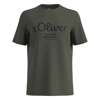 s.Oliver RLBS T-SHIRT SS NOOS Férfi póló, khaki, méret