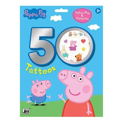 PRASÁTKO PEPPA 50+ TATTOOS Tetováló szett, mix, méret