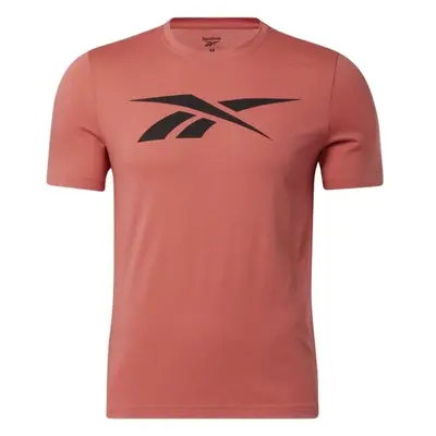 Reebok GS VECTOR TEE Férfi póló, narancssárga, méret