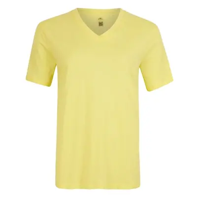 O'Neill ESSENTIALS V-NECK T-SHIRT Női póló, sárga, méret