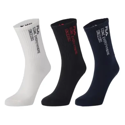 Fila WOMAN NORMAL SOCKS LIFESTYLE PAIRS PACK Női zokni, mix, méret