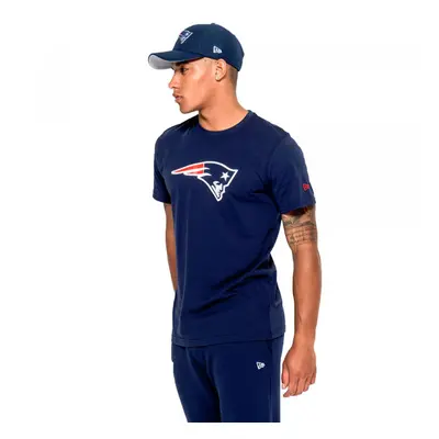 New Era NFL TEAM LOGO TEE NEW ENGLAND PATRIOTS Férfi póló, sötétkék, méret