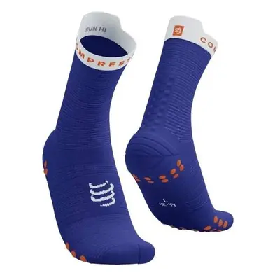 Compressport PRO RACING SOCKS V4.0 RUN Futózokni, kék, méret