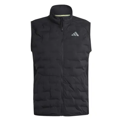 adidas ADIZERO RUNNING PADDED VEST Férfi mellény futáshoz, fekete, méret