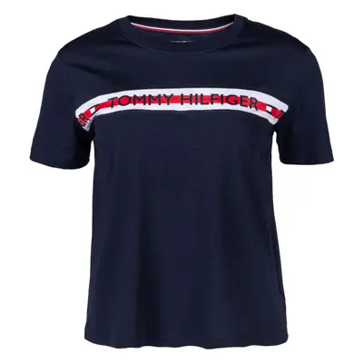 Tommy Hilfiger SS TEE Női póló, sötétkék, méret