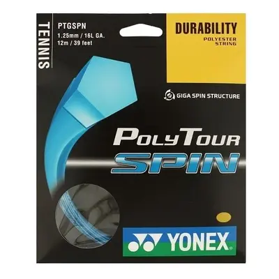 Yonex POLY TOUR SPIN Teniszhúr, kék, méret