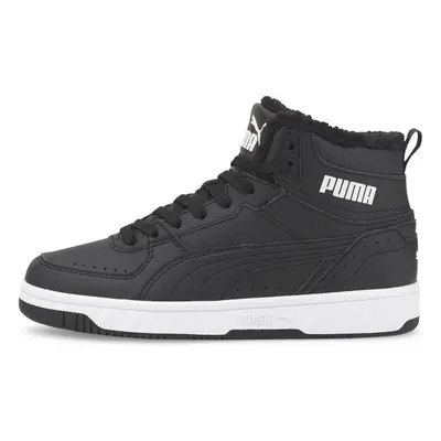 Puma REBOUND JOY FUR JR Gyerek bélelt cipő, fekete, méret 35.5