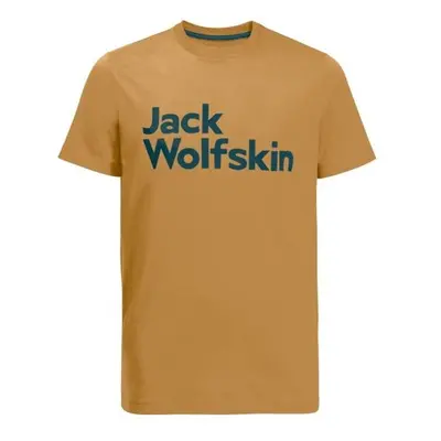 Jack Wolfskin BRAND T Férfi póló, sárga, méret