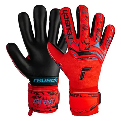 Reusch ATTRAKT GRIP EVOLUTION FINGER SUPPORT Kapuskesztyű, piros, méret