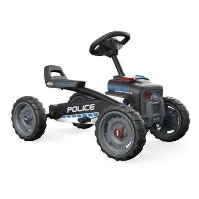 BERG BUZZY - POLICIE Pedálos gokart, fekete, méret