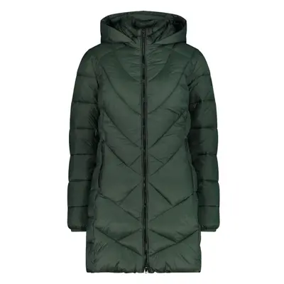 CMP WOMAN PARKA SNAPS HOOD Női anorák, zöld, méret