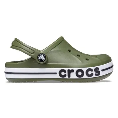 Crocs BAYABAND CLOG K Gyerek papucs, khaki, méret 32/33