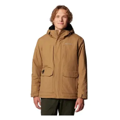 Columbia LANDROAMER SHERPA LINED JACKET Férfi kabát, barna, méret