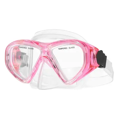 AQUATIC RAY MASK Junior búvármaszk, rózsaszín, méret