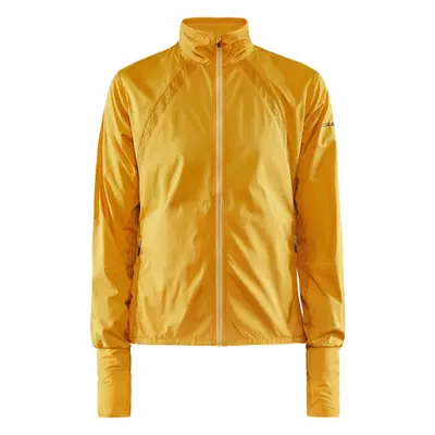 Craft ADV ESSENCE WIND JACKET W Női könnyű funkcionális kabát, sárga, méret