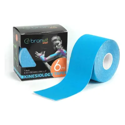 BronVit SPORT KINESIO TAPE CLASSIC Kineziológiai tapasz, kék, méret