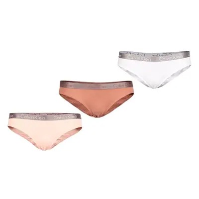 Calvin Klein BIKINI 3PK Női alsó, barna, méret