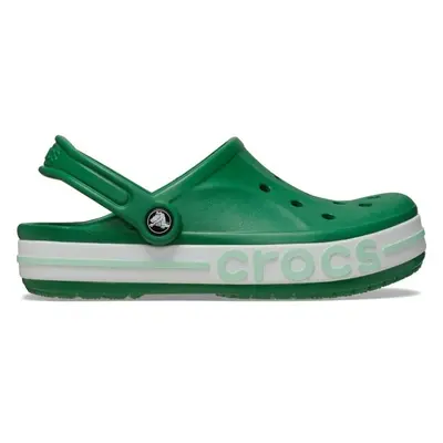 Crocs BAYABAND CLOG Uniszex papucs, zöld, méret 45/46