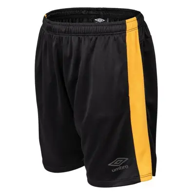 Umbro PRO TRAINING GRAPHIC POLY SHORT JNR Gyerek sportos rövidnadrág, fekete, méret