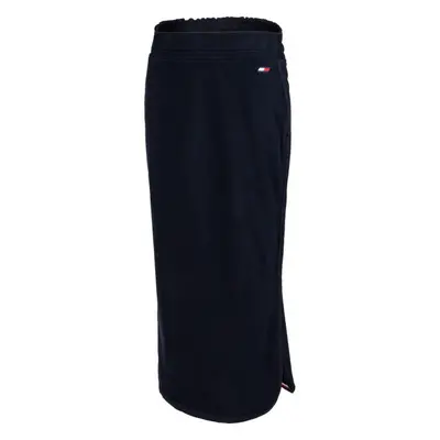 Tommy Hilfiger REGULAR TAPE MIDI LONG SKIRT Női szoknya, sötétkék, méret