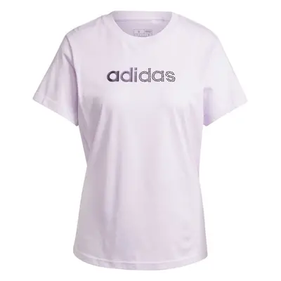 adidas HOLIDAY GRAPHIC TEE Női póló, rózsaszín, méret