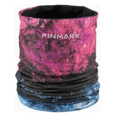 Finmark MULTIFUNCTIONAL SCARF WITH FLEECE Multifunkcionális kendő, mix, méret