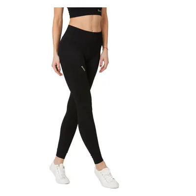 GOLDBEE BESEAMLESS Női legging, fekete, méret