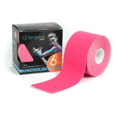 BronVit SPORT KINESIO TAPE CLASSIC Kineziológiai tapasz, rózsaszín, méret