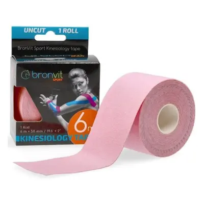 BronVit SPORT KINESIO TAPE CLASSIC Kineziológiai tapasz, rózsaszín, méret