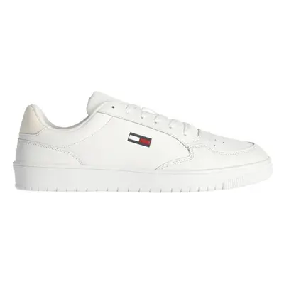 Tommy Hilfiger TOMMY JEANS CITY LEATHER CUPSOLE Férfi cipő, fehér, méret