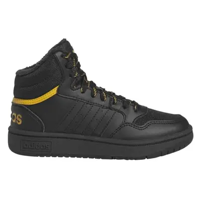 adidas HOOPS 3.0 MID K Fiú bokacipő, fekete, méret 2/3