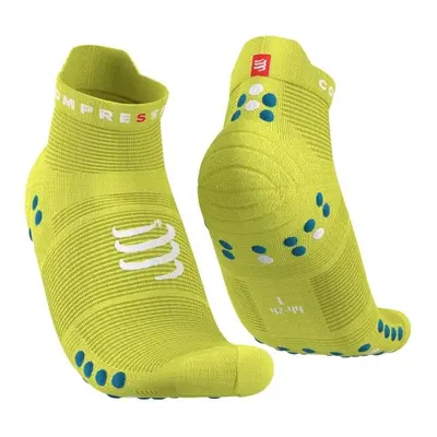 Compressport PRO RACING SOCKS V4.0 RUN Futózokni, világoszöld, méret