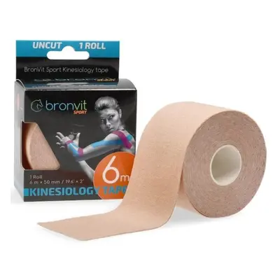 BronVit SPORT KINESIO TAPE CLASSIC Kineziológiai tapasz, bézs, méret