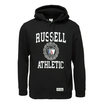 Russell Athletic QUINN Férfi pulóver, fekete, méret