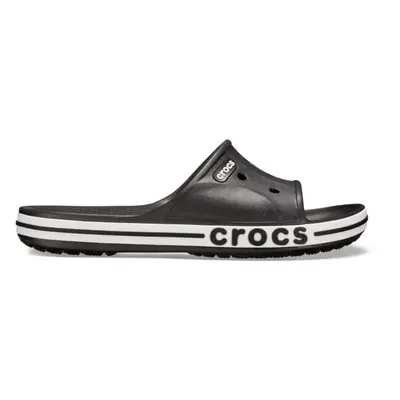 Crocs BAYABAND SLIDE Uniszex papucs, fekete, méret 36/37