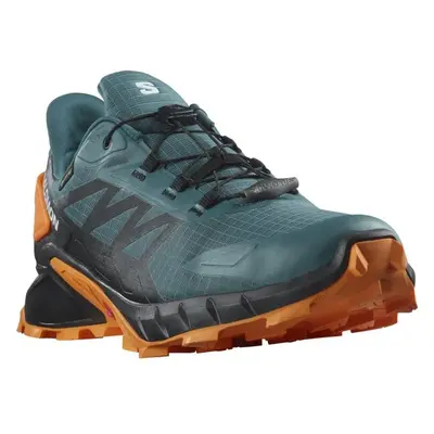 Salomon SUPERCROSS GTX Férfi túracipő, sötétzöld, méret 1/3