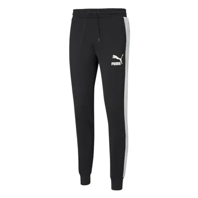 Puma ICONIC T7 TRACK PANTS Férfi melegítőnadrág, fekete, méret