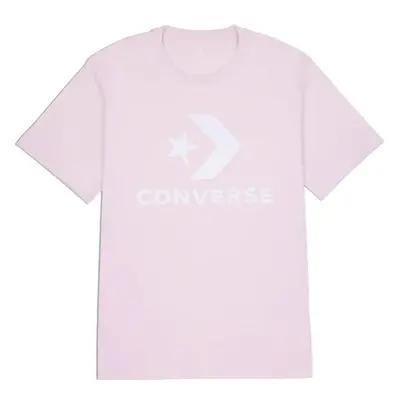 Converse STANDARD FIT CENTER FRONT LARGE LOGO STAR CHEV SS TEE Uniszex póló, rózsaszín, méret