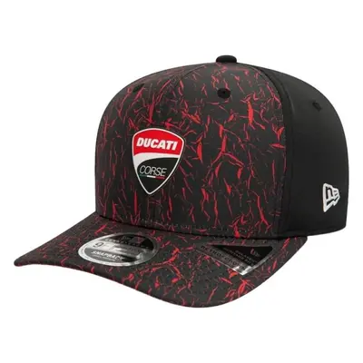 New Era DUCATI MOTOR CRINKLE AOP 9FIFTY Baseball sapka, fekete, méret