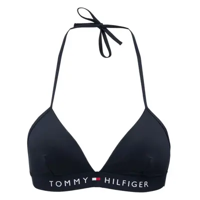 Tommy Hilfiger TH ORIGINAL-TRIANGLE FIXED FOAM Női fürdőruha felső, sötétkék, méret