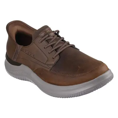 Skechers HASTING - RORY Férfi slip-on cipő, barna, méret