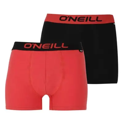 O'Neill BOXER PLAIN 2PACK Férfi boxeralsó, piros, méret