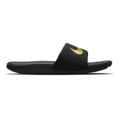 Nike KAWA SLIDE GS/PS Gyerek papucs, fekete, méret 37.5