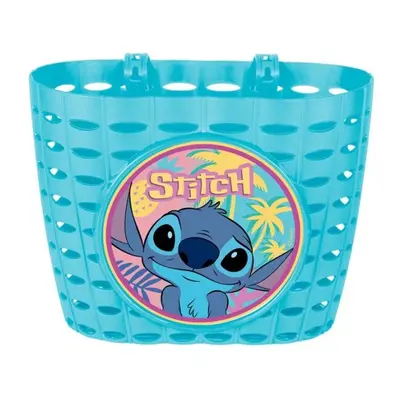 Disney STITCH Kerékpár kosár, türkiz, méret