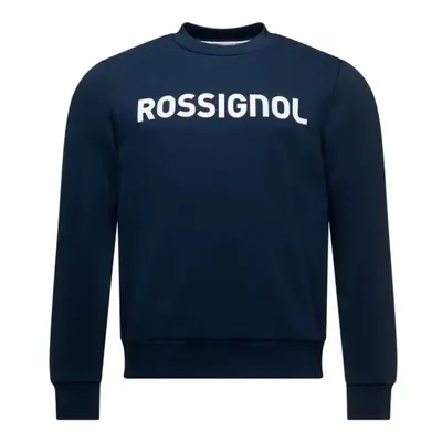 Rossignol LOGO SWEAT RN FL Férfi pulóver, sötétkék, méret