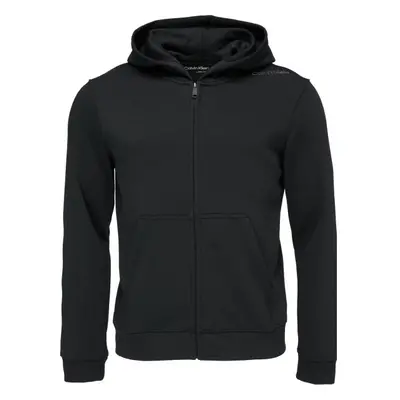 Calvin Klein PW - FULL ZIP HOODIE Férfi pulóver, fekete, méret