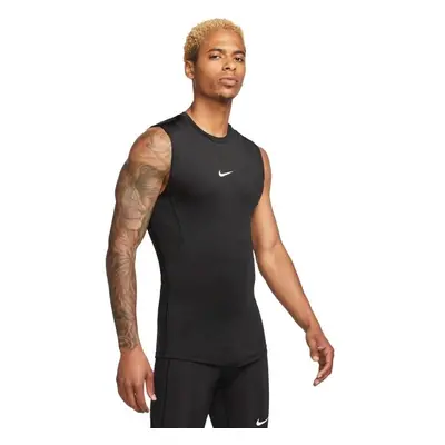 Nike DRI-FIT PRO Férfi ujjatlan felső, fekete, méret